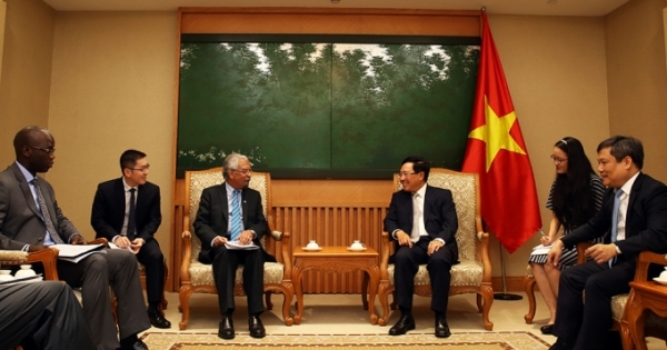 Phó Thủ tướng Phạm Bình Minh tiếp Điều phối viên Liên Hợp Quốc