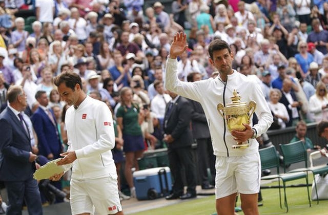Djokovic đi vào lịch sử sau chức vô địch Wimbledon 2019