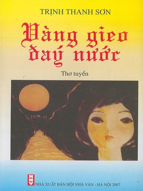 Tập thơ Vàng gieo đáy nước của tác giả Trịnh Thanh Sơn.