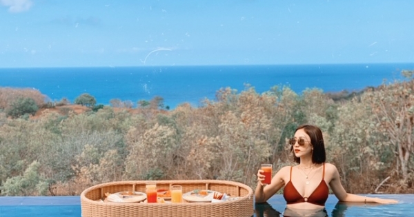 Hà Thu diện bikini nóng bỏng du ngoạn tại Bali