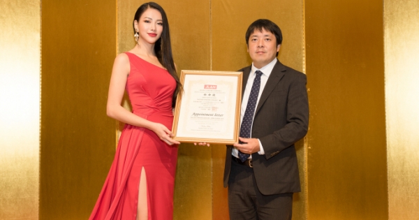 Hoa hậu Phương Khánh lộng lẫy nhận vai trò đại sứ tại Nhật Bản