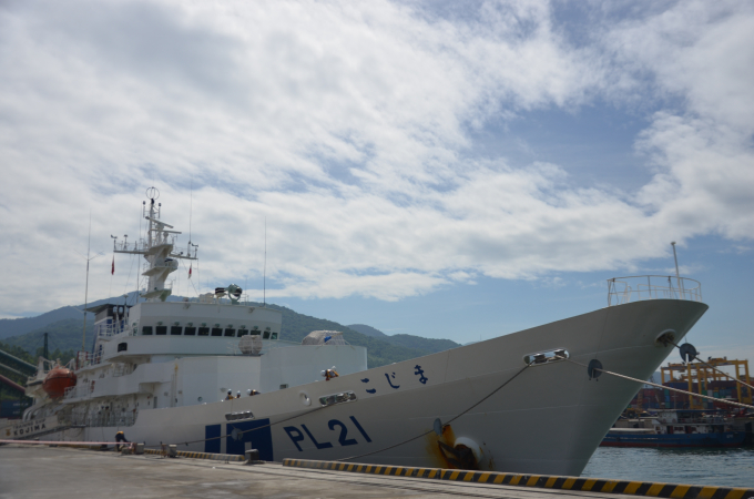 Tàu huấn luyện Kojima có chuyến thăm hai ngày đến TP Đà Nẵng.
