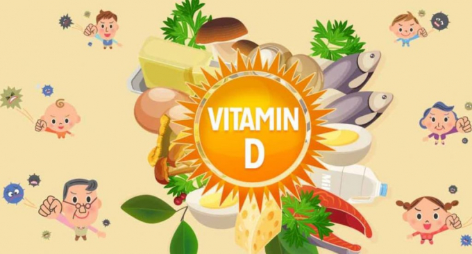 Thiếu vitamin D khiến trẻ còi xương, thấp bé.