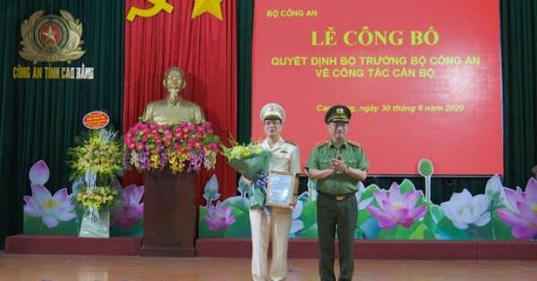 Đại tá Vũ Hồng Quang được bổ nhiệm làm Giám đốc Công an tỉnh Cao Bằng