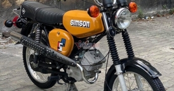 Xe máy Simson "huyền thoại" 31 năm tuổi giá 150 triệu đồng