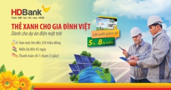 HDBank triển khai chương trình "Thẻ Xanh cho gia đình Việt"
