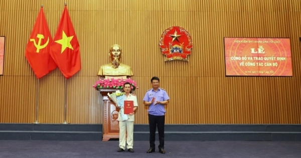 Viện trưởng VKSND tỉnh Thanh Hóa giữ chức vụ Thủ trưởng Cơ quan điều tra VKSND tối cao