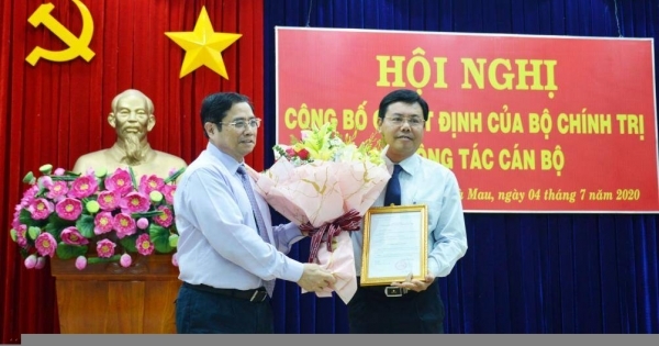 Chuẩn y ông Nguyễn Tiến Hải giữ chức Bí thư Tỉnh ủy tỉnh Cà Mau