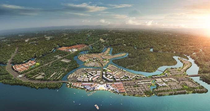 Đô thị sinh thái thông minh Aqua City với quy mô gần 1.000ha cùng chuỗi tiện ích đẳng cấp, hoàn chỉnh.