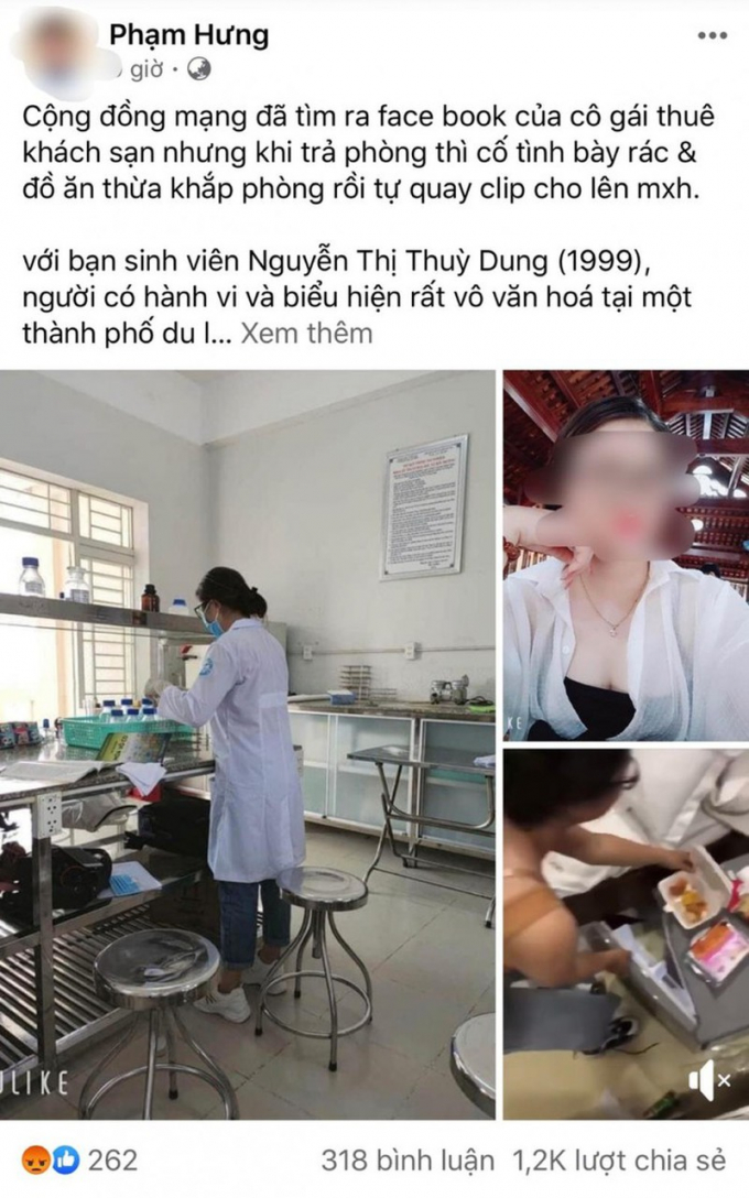 Chia sẻ của tài khoản facebook Phạm Hưng.
