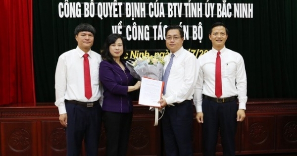 Con trai đương kim Bí thư Tỉnh ủy Bắc Ninh giữ chức Bí thư Thành ủy Bắc Ninh