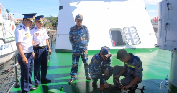 Bộ Tư lệnh Vùng Cảnh sát biển 4 tổ chức hội thao huấn luyện tàu