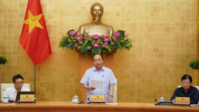 Thủ tướng Nguyễn Xuân Phúc đã chủ trì cuộc họp Thường trực Chính phủ về phòng chống dịch COVID-19 sáng 27/7.