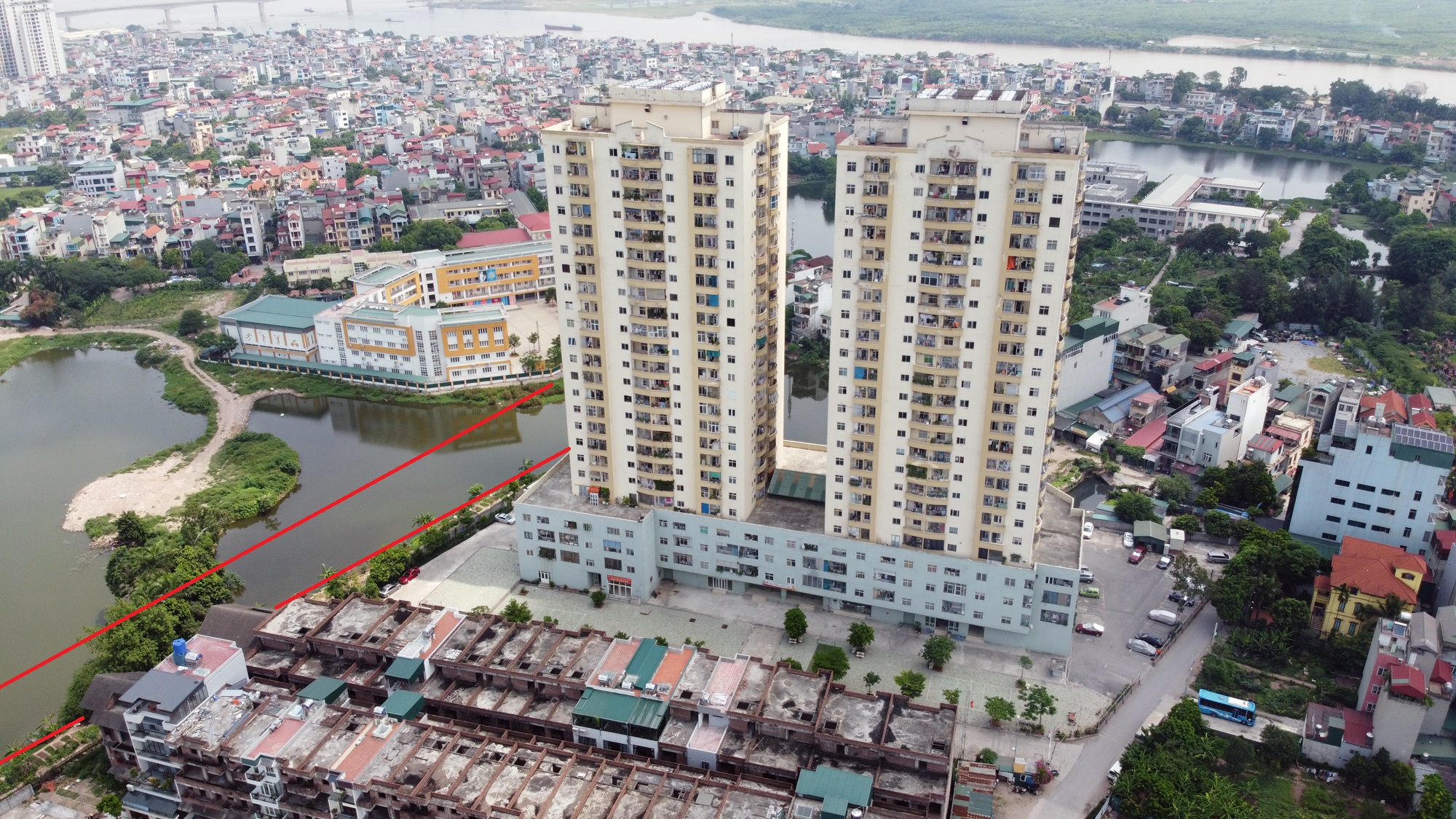 đường sẽ mở theo qui hoạch ở phường Thanh Trì, Hoàng Mai, Hà Nội - Ảnh 4.