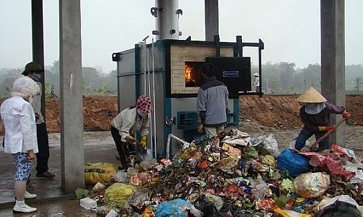 Tỉnh Bắc Giang hỗ trợ đầu tư xây dựng lò đốt rác thải sinh hoạt