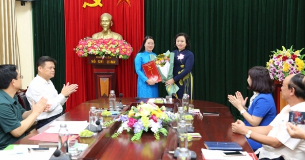 Bà Phạm Hải Hoa được bổ nhiệm làm Chủ tịch Hội Nông dân thành phố Hà Nội