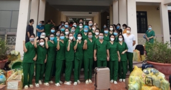 Bắc Giang: 36 y, bác sĩ hoàn thành nhiệm vụ tại cơ sở điều trị Covid-19 ở Tân Yên