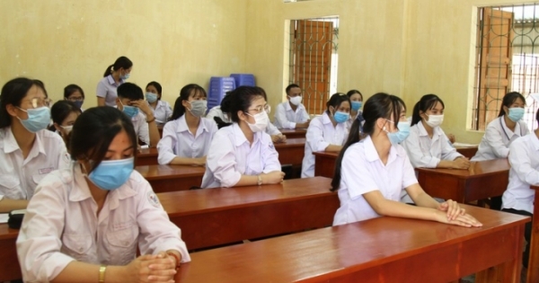 Hải Phòng: Xét nghiệm Covid-19 cho hơn 2.100 thí sinh, giáo viên tại huyện Vĩnh Bảo