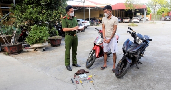 Hải Dương: Bắt giữ đối tượng trộm cắp xe máy tại các khu trọ công nhân
