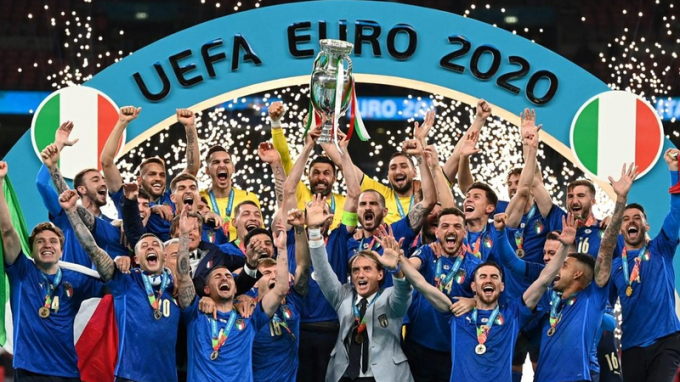 Đánh bại đội tuyển Anh, Italia lên ngôi vô địch EURO 2020