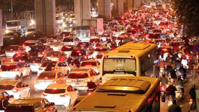 Phương tiện giao thông là một trong những nguồn gây ô nhiễm tiếng ồn tại các đô thị. (Ảnh minh hoạ)