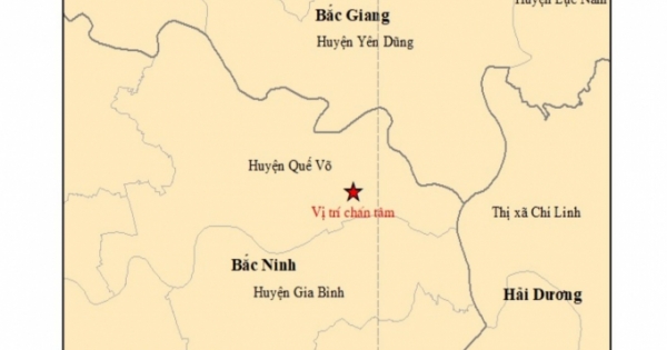 Động đất tại Quế Võ, Bắc Ninh không gây thiệt hại lớn