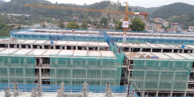 Dự án Apec Diamond Park Lạng Sơn bị đình chỉ thi công