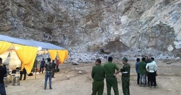 Thông tin mới nhất vụ sập mỏ đá khiến 5 người thương vong tại Hà Nam