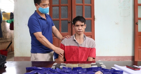 Bắt giữ trùm ma túy có nhiều tiền án tiền sự với số lượng ma túy "khủng" ở Điện Biên