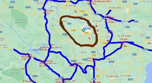 Một số tuyến đường tránh qua TP Hà Nội mà tài xế cần biết
