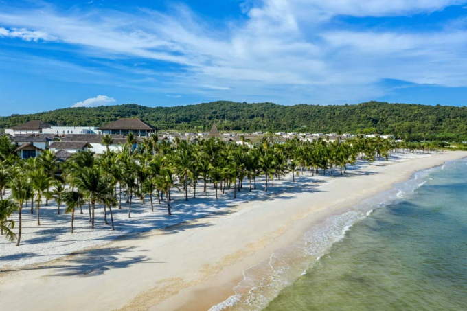 New World Phu Quoc Resort có vị trí đắc địa sát bên bãi Kem, Nam Phú Quốc