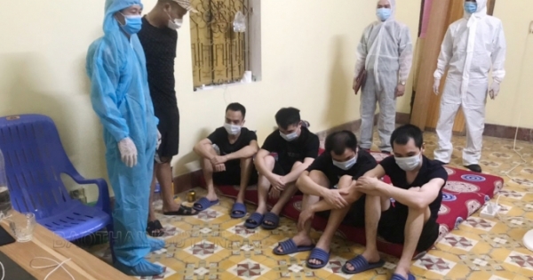 Thái Nguyên: Phát hiện 4 người Trung Quốc nhập cảnh trái phép