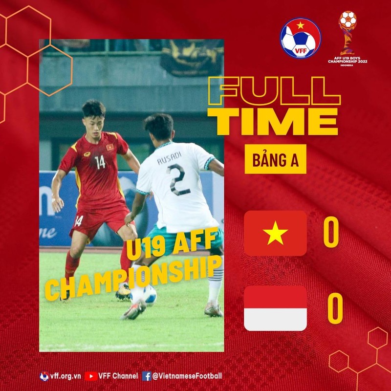 U19 Việt Nam chia điểm với U19 Indonesia ảnh 3