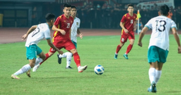 U19 Việt Nam chia điểm với U19 Indonesia