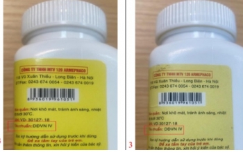 Bộ Y tế cảnh báo về thuốc kháng sinh Tetracyclin giả