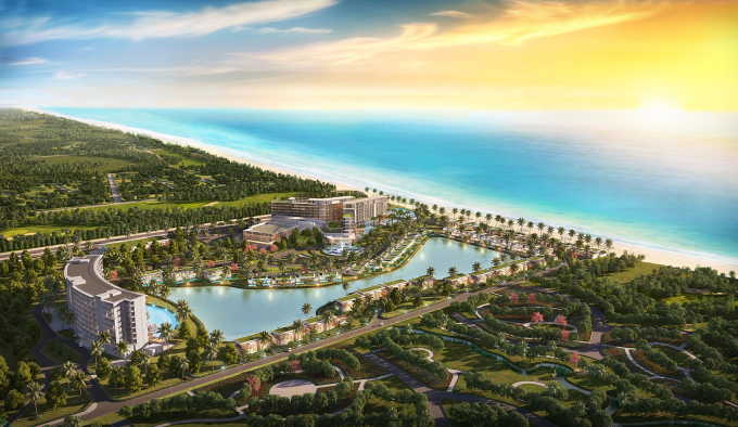100% các căn villa tại dự án có “view hồ và hướng biển”