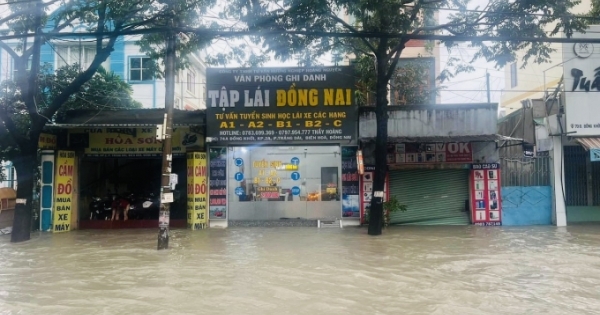 Khởi công công trình chống ngập tại TP Biên Hoà