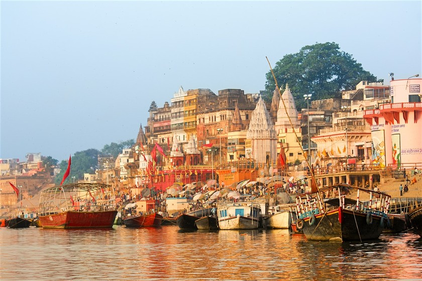 Thành phố Varanasi, Ấn Độ.
