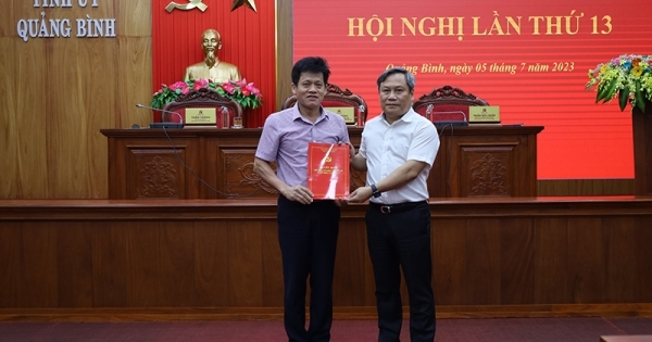 Ông Lê Văn Bảo giữ chức Chủ nhiệm UBKT Tỉnh uỷ Quảng Bình