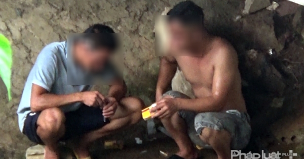 Cao Bằng: Ngang nhiên sử dụng ma túy dưới chân cầu Việt Nhật