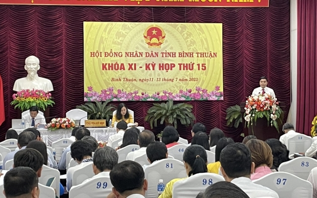 Bình Thuận: Khai mạc kỳ họp thứ 15  HĐND tỉnh khoá XI