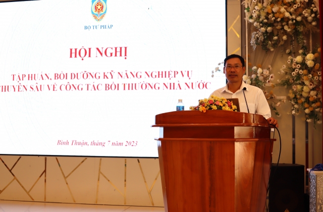 Bình Thuận: Tập huấn chuyên sâu về bồi thường nhà nước