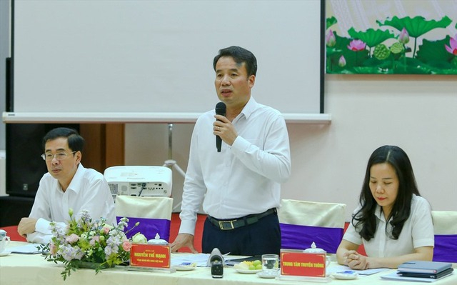 Ông Nguyễn Thế Mạnh, Tổng Giám đốc BHXH Việt Nam.