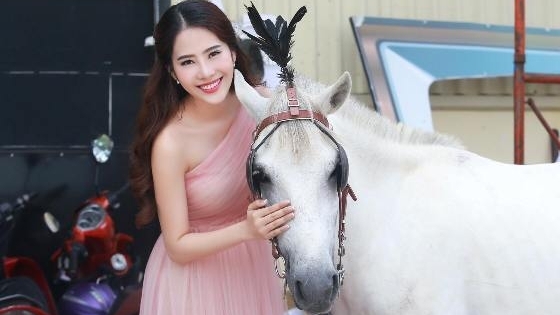 Vẻ đẹp tựa tiên nữ của người đẹp Việt tham gia Hoa hậu Trái đất