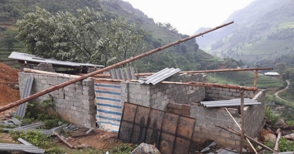 Lào Cai: Ảnh hưởng cơn bão số 2, mưa lốc khiến 6 người thương vong