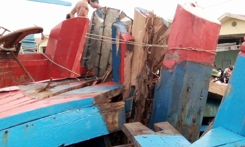 Thanh Hóa: Bị tàu nước ngoài đâm, 14 ngư dân suýt bỏ mạng