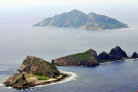 Quần đảo Sensaku/Điếu Ngư ở biển Hoa Đ&ocirc;ng. (Ảnh: Reuters)