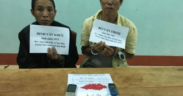 Thanh Hoá: Bắt quả tang hai đối tượng vận chuyển ma túy tại Quan Hóa
