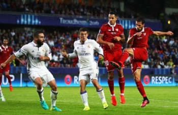 Trực tiếp Siêu cúp châu Âu Real Madrid vs Sevilla: Siêu kịch tính (KT)