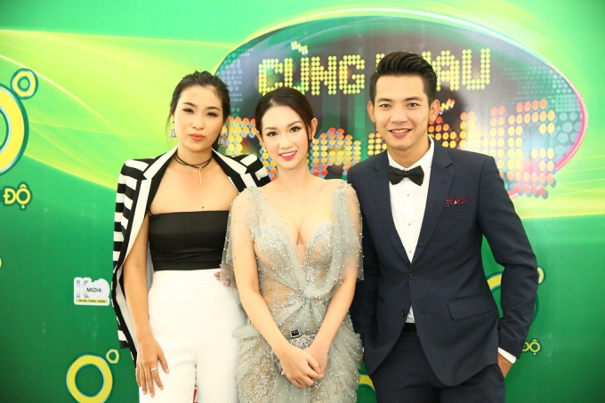 Đội Chanh Thần gồm ca sĩ Mai Quốc Việt, Mc Quỳnh Chi, diễn vi&ecirc;n Yến Phạm.